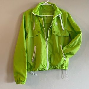 Vintage US Polo Assn. Green Full Zip Windbreaker